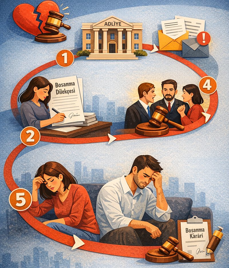 Boşanma Davası Nasıl Açılır
